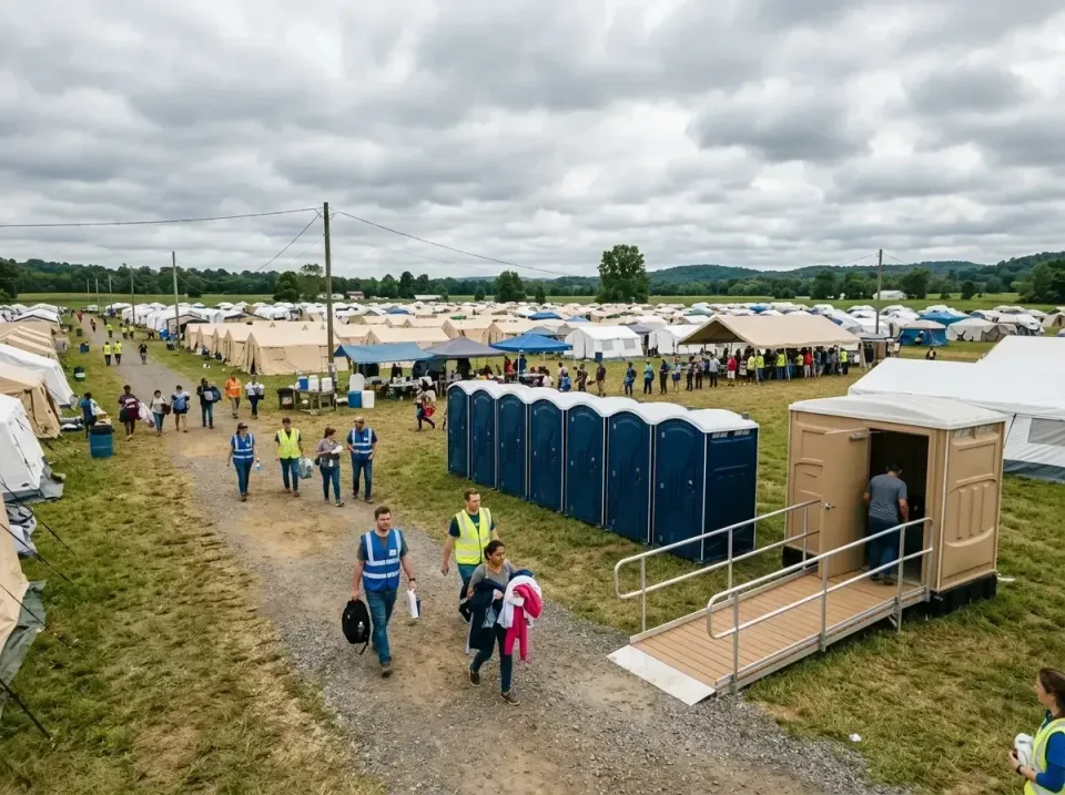 disaster-relief-camp-restrooms-010 — frequently asked questions, Dumpster & Portable Bathrooms Rental in Clarksburg, MD